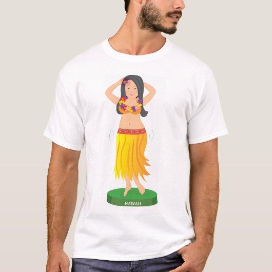 T-shirt Fille de danse polynésienne (Devant)