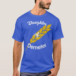 T-shirt Fille de Demeter Grec Dieu Chemise