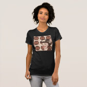 T-shirt fille de Derby de rouleau (Devant entier)