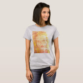 T-shirt fille de fleurs de lavande (Devant entier)