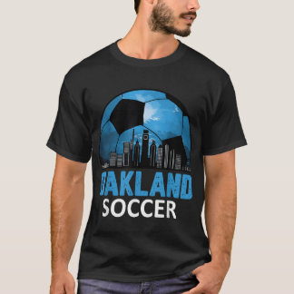 T-shirt Fille de football de paysage urbain vintage de Phi