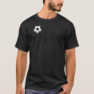 T-shirt fille de football petit ami petite amie