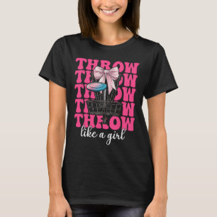 T-shirt Fille de golf discal Maman Fête des mères Discgolf