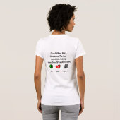 T-shirt Fille de Good Vibes (Dos entier)