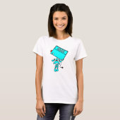 T-shirt Fille de grille-pain (Devant entier)