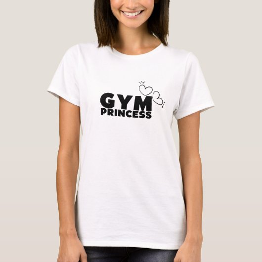 T-shirt fille de gym (Devant)