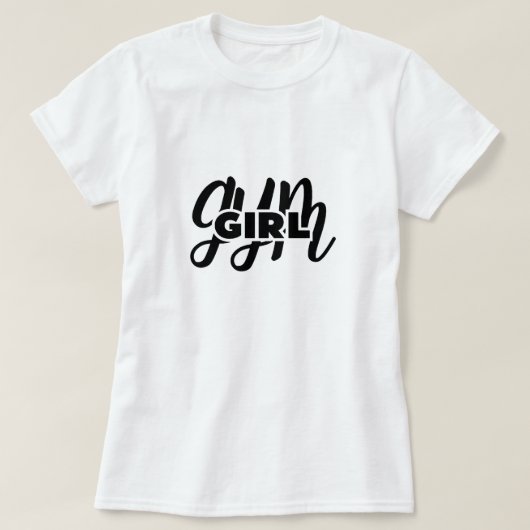 T-shirt fille de gym (Design devant)