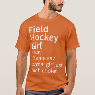 T-shirt Fille de hockey sur gazon Définition 1