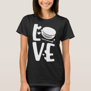 T-shirt Fille de hockey sur glace Filles de hockey sur gla