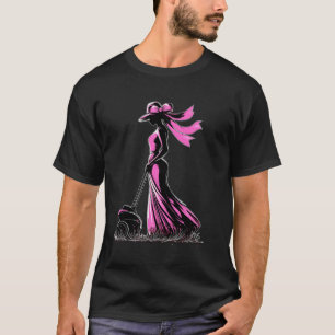 T-shirt Fille de jardinage tondeuse à gazon pelouse arc co