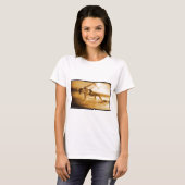 T-shirt Fille de Kiteboarding (Devant entier)