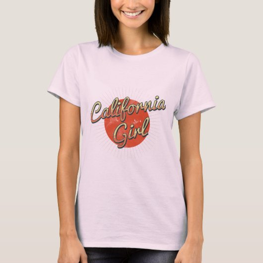 T-shirt Fille de la Californie (Devant)