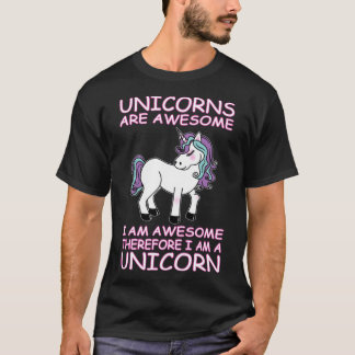 T-shirt Fille de la cuillère LICORNE