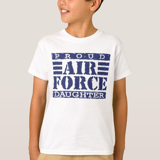 T-shirt Fille de la Force aérienne (Devant)