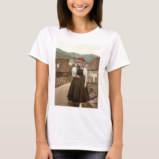 T-shirt Fille de la Forêt-Noire (Devant)