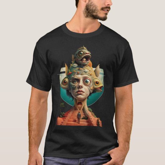 T-shirt Fille de la mer (Devant)