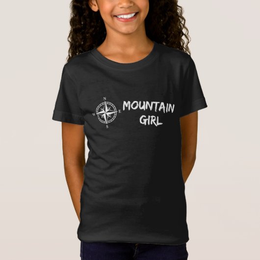 T-Shirt Fille de la montagne (Devant)