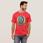 T-shirt fille de la mort zombie (Devant entier)