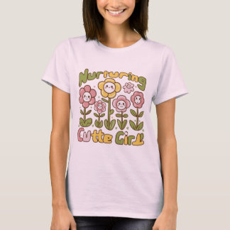 T-shirt Fille de la nature
