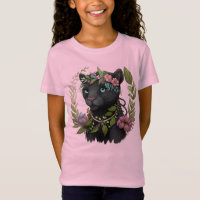 T-shirt fille de la Panthère noire Sassy
