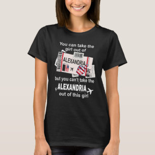 T-shirt Fille De La Passe D'Embarquement D'Alexandrie Bill