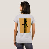 t-shirt fille de la petite fille (Dos entier)