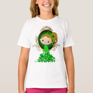 T-shirt Fille de la Saint Patrick