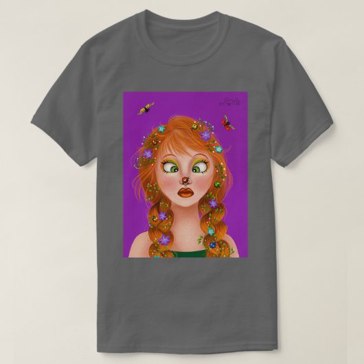 T-shirt fille de ladybird (Design devant)