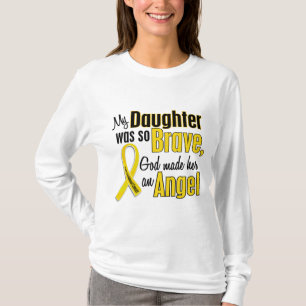 T-shirt Fille de l'ANGE 1 de Cancer d'enfance