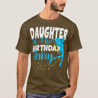 T-shirt Fille de l'anniversaire Imaginaire de fée Annivers