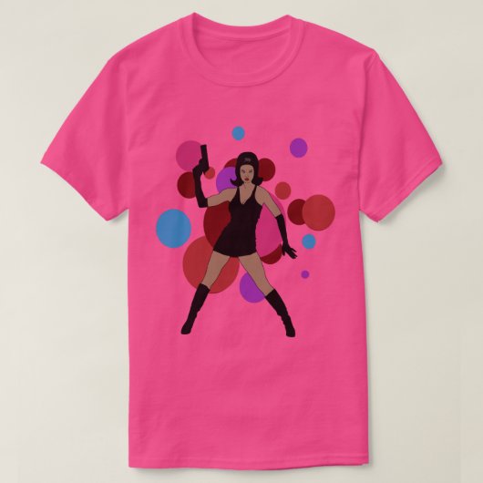 T-shirt fille de l'espion 60s (Design devant)