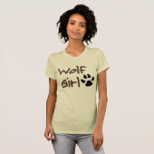 T-shirt Fille de loup (Devant entier)
