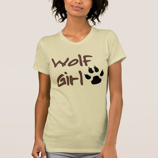 T-shirt Fille de loup (Devant)