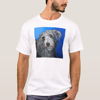 T-shirt Fille de Lurcher de "joli pavot" -