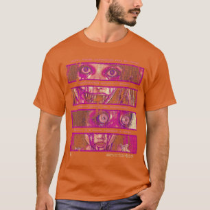 T-shirt Fille de manga anime effrayante horreur japonais s