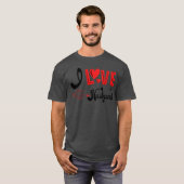 T-shirt Fille de mariage aimant (Devant entier)