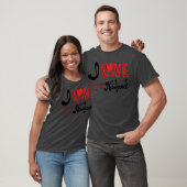 T-shirt Fille de mariage aimant (Unisexe)