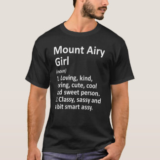 T-shirt Fille de Mount Airy Md Maryland City Home Roots