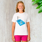 T-shirt fille de natation
