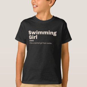 T-shirt Fille de natation - Natation