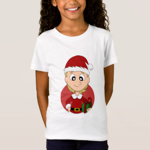 T-shirt fille de Noël
