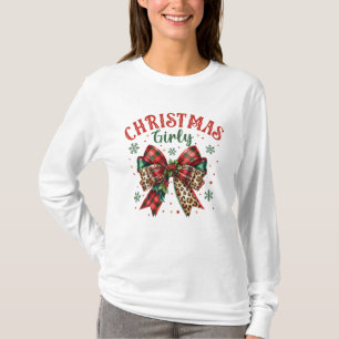 T-shirt fille de Noël
