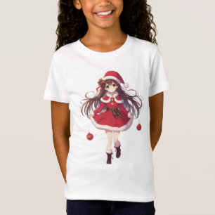 T-Shirt fille de Noël mignonne