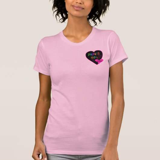 T-shirt Fille de Papa Tee - shirts, Casquettes, Mugs, Bout (Devant)