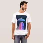 T-shirt Fille de parapluie (Devant entier)