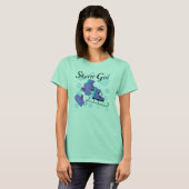 T-shirt Fille de patineur (Devant entier)