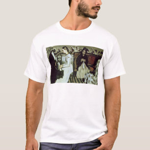 T-shirt Fille de Paul Cezanne au piano, 1868-69
