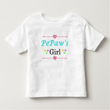 T-shirt fille de PePaw