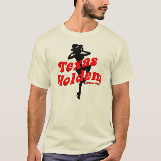 T-shirt Fille de pin-up du Texas Holdem