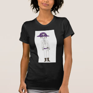 T-shirt Fille de point de pirate